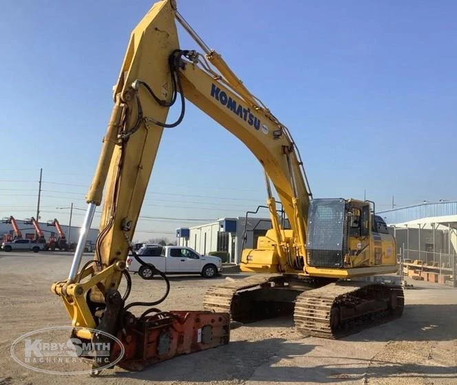 Front of used Excavator